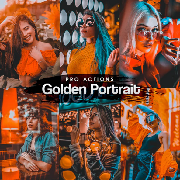 [Graphicriver] Golden Portrait Photoshop Actions (_0.png